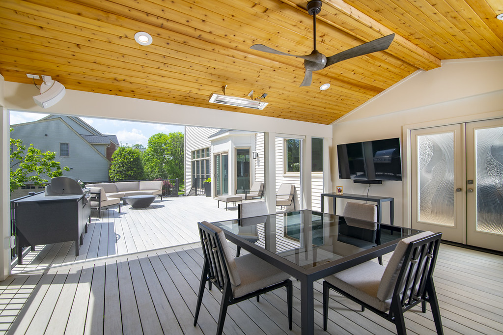 Potomac MD Screened Porch and Deck